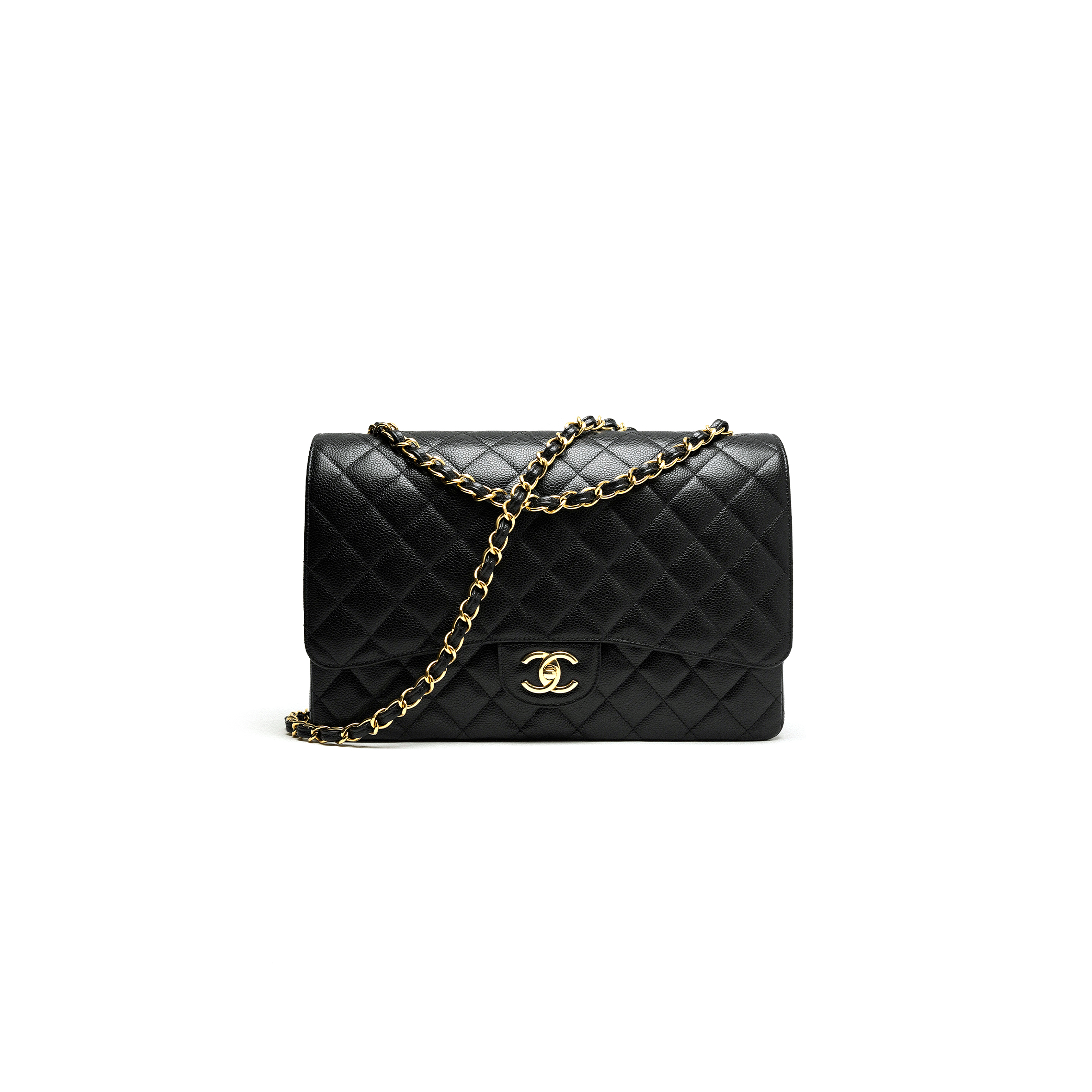 CHANEL MAXI CLASSIC HANDBAG A58601 Y01864 C3906 (33*23*10cm)